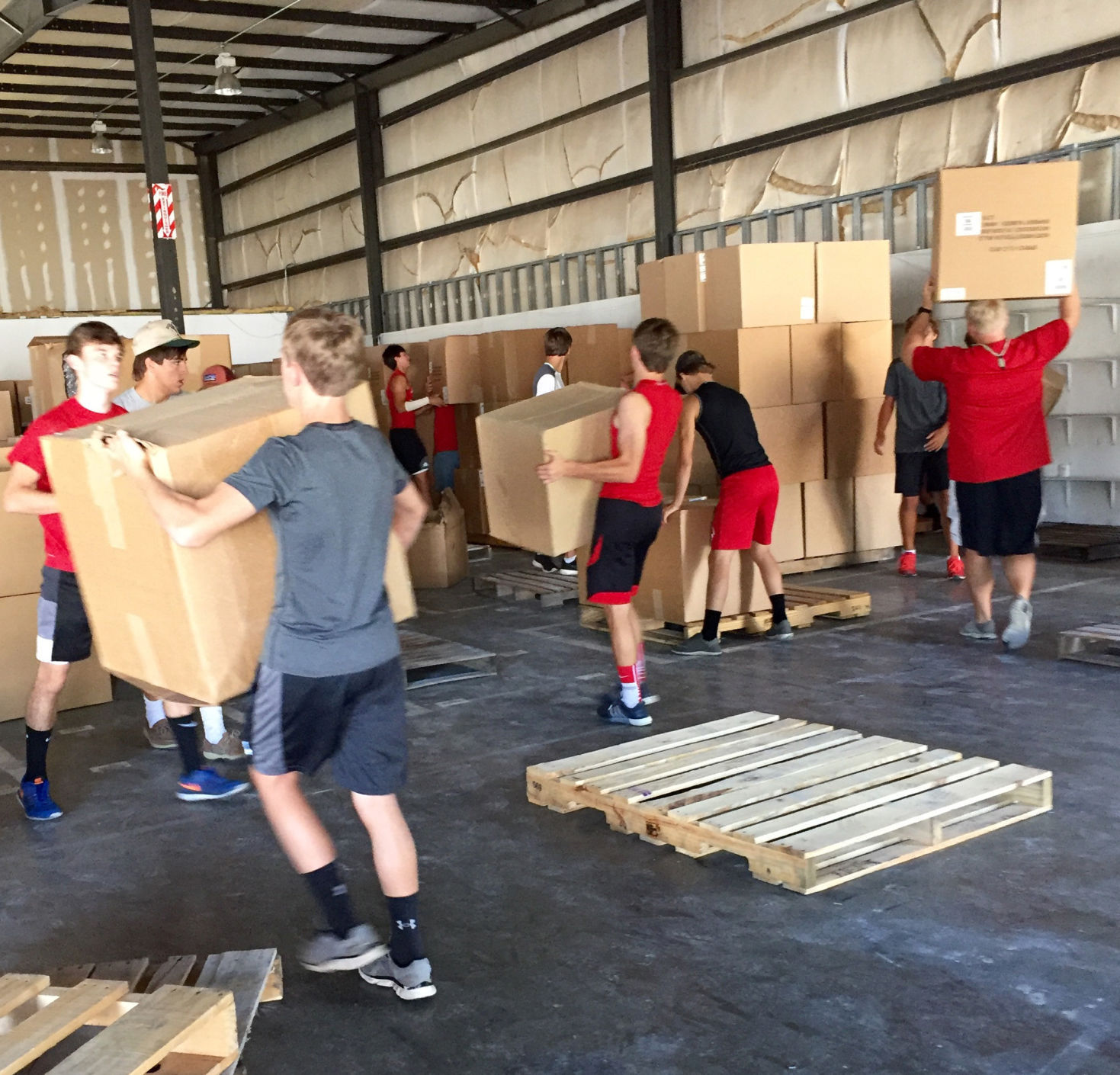 OPS football assists Global Aid Network